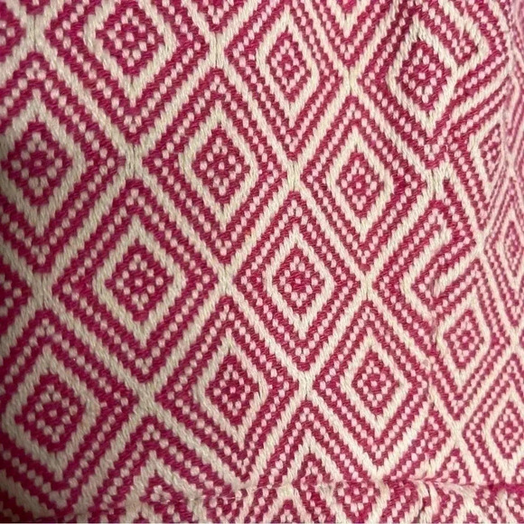 Hutch Anthropologie Pink Cream Sleeveless Dress Fit Flare Size 4 - Picture 4 of 8